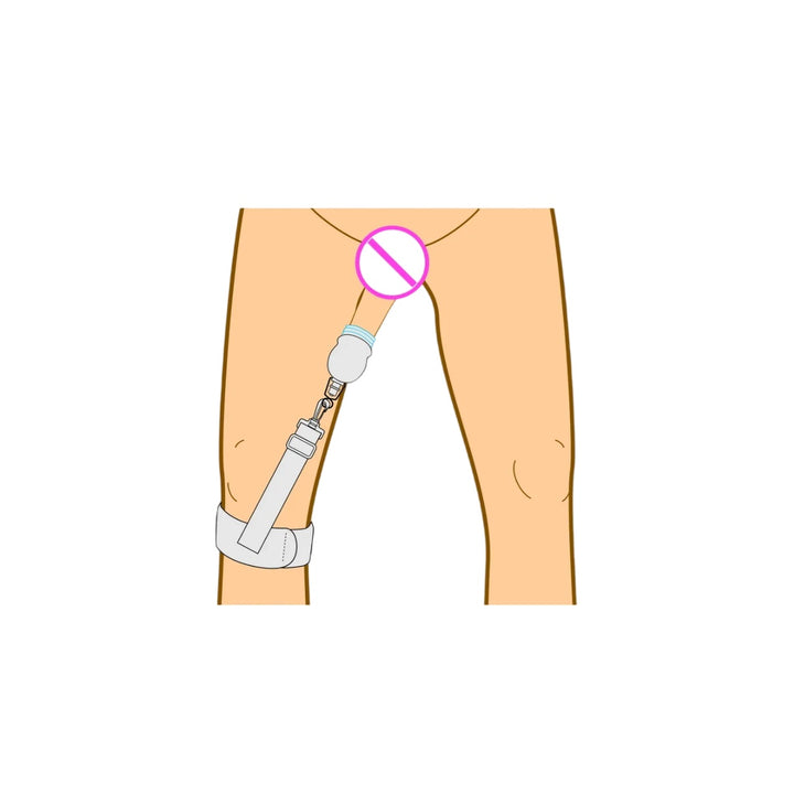 SizeMasterUp Leg-Strap Penis Extender