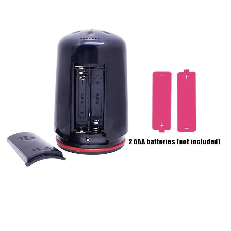 The battery capacity of an electric air penis pump comprising two triple-A batteries
