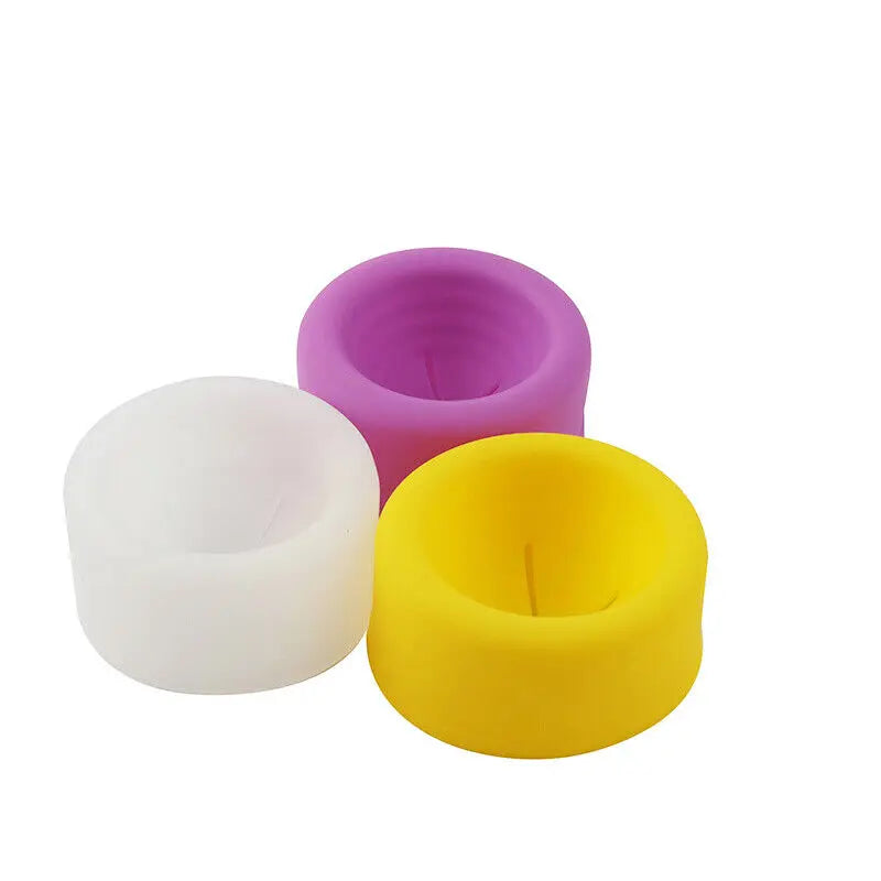 An image showing a triangle arrangement of the narrow-hole sleeve covers