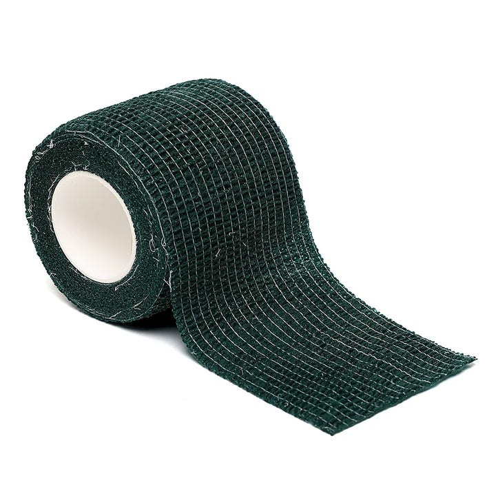 Image of a dark gray athletic wrap roll