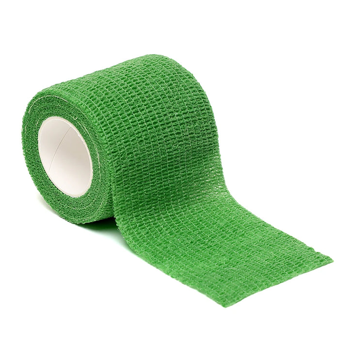Green athletic wrap roll