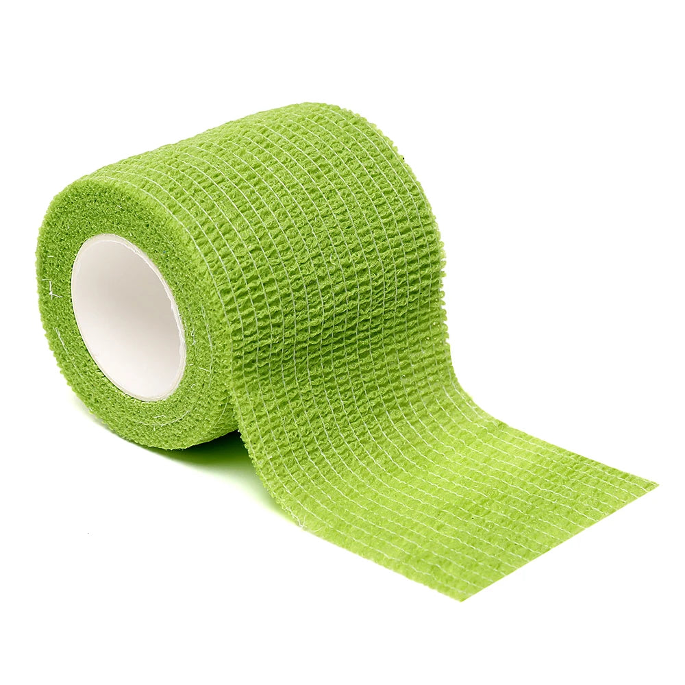 Image of a light green athletic wrap roll