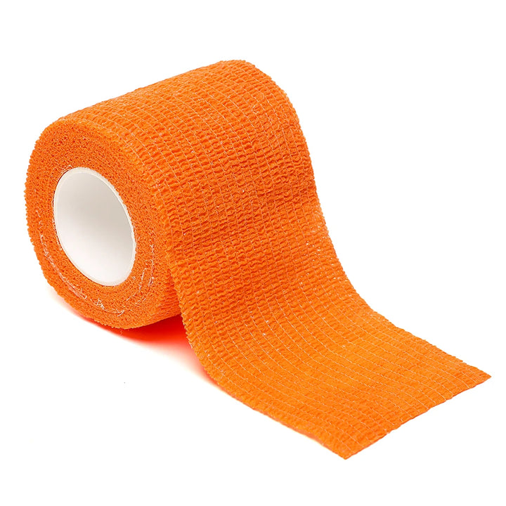 Image of orange athletic wrap