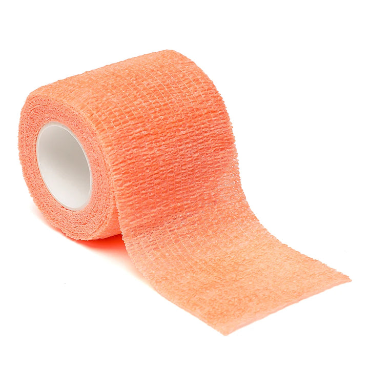 Image of light peach color penis pumping athletic wrap