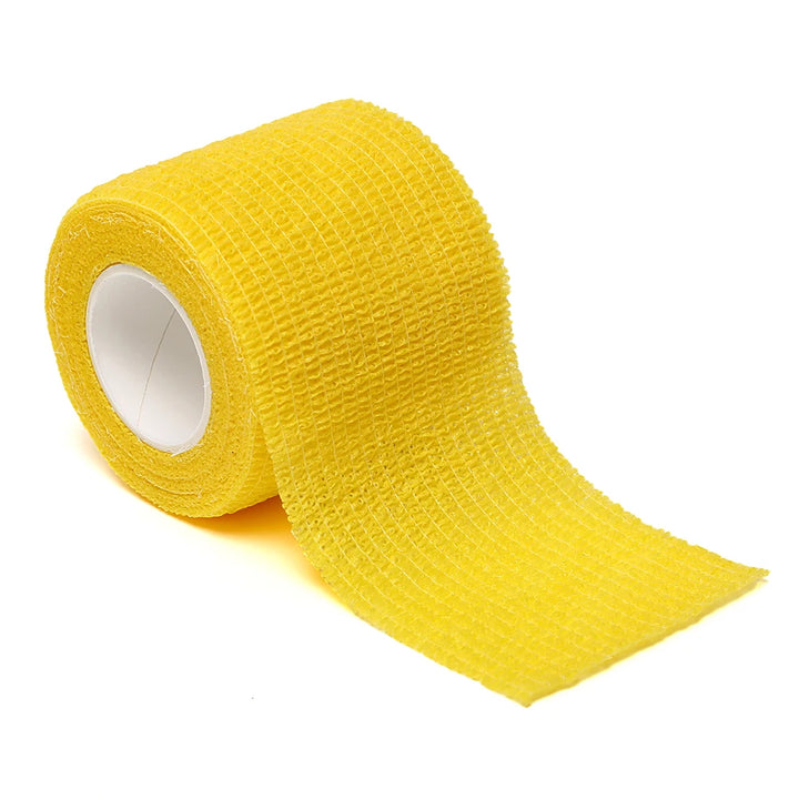Image of yellow penis pumping wrap