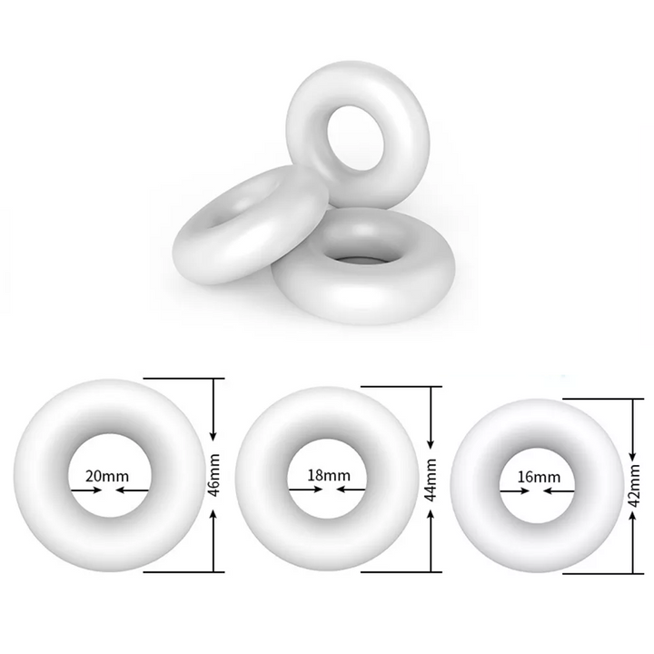 Premium Thick Cylindrical Cock Rings