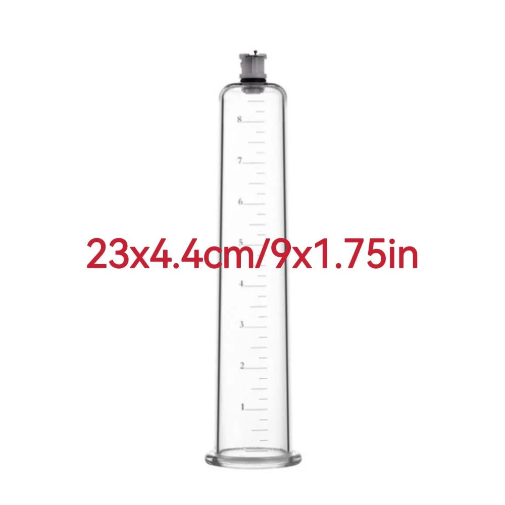 Product image of a 9" inch by 1.75" inch premium contouring cylinder replacement part that has a narrower head