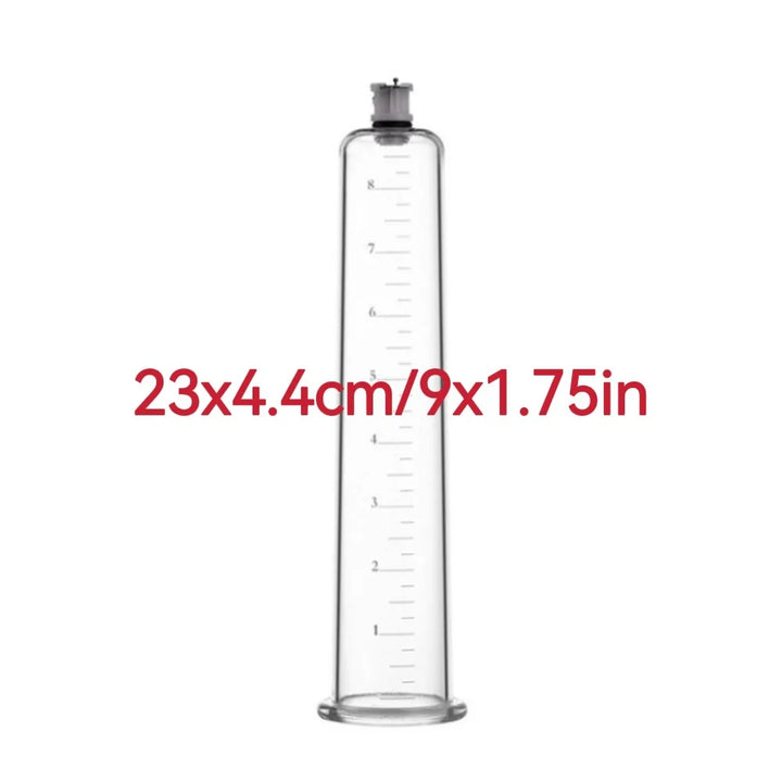 Product image of a 9" inch by 1.75" inch premium contouring cylinder replacement part that has a narrower head