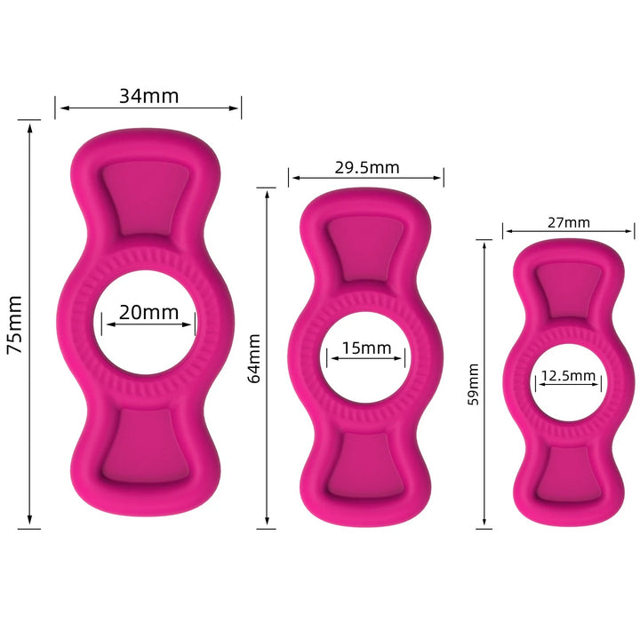Premium Cock Ring with Pullable Side Tabs