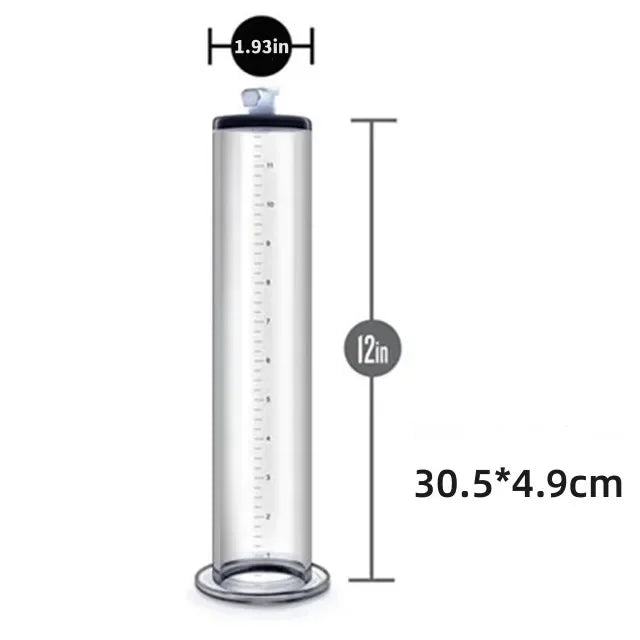 An image of a long 12" length cylinder and 1.93" inch diameter
