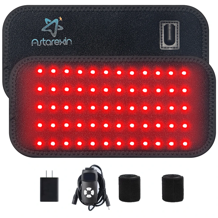 60 LEDs Red Light Therapy Belt with Remote Control