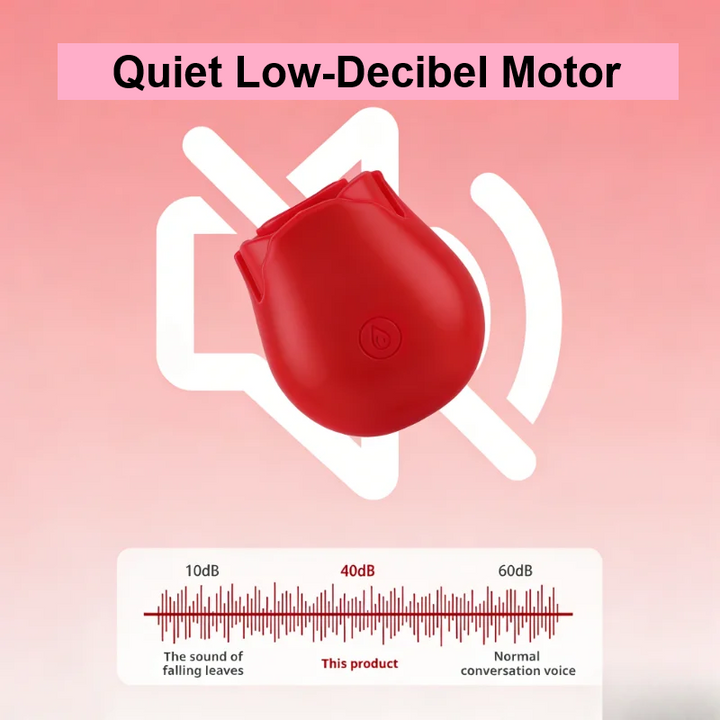 Rosebud Vibrator + Sucker Sex Toy