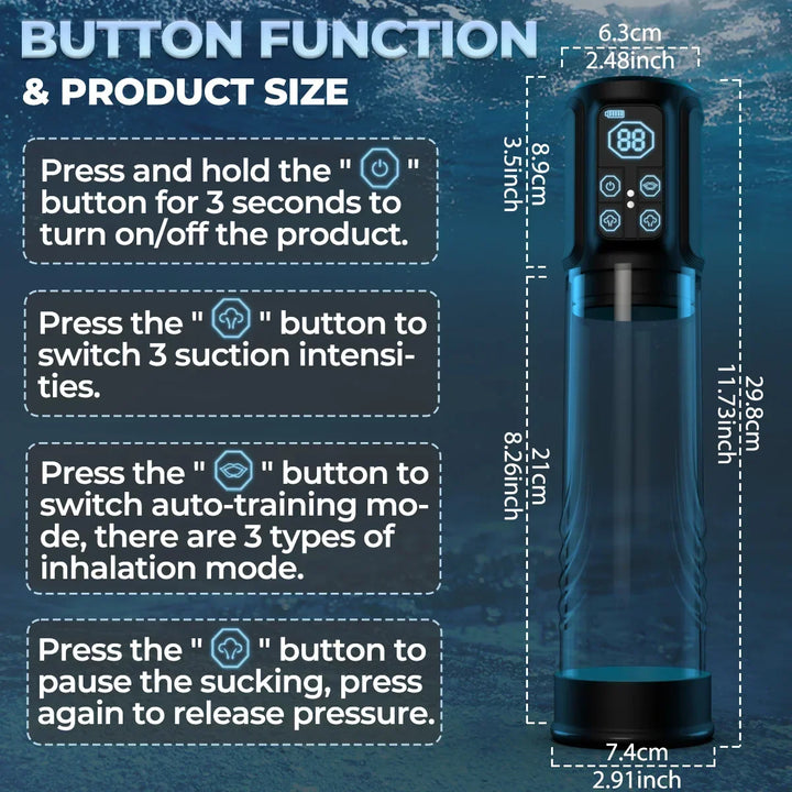 Electric Water Penis Pump (Series H)
