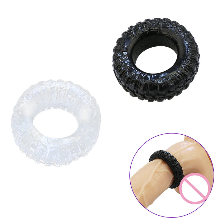 Soft Tire-Style Cock Ring