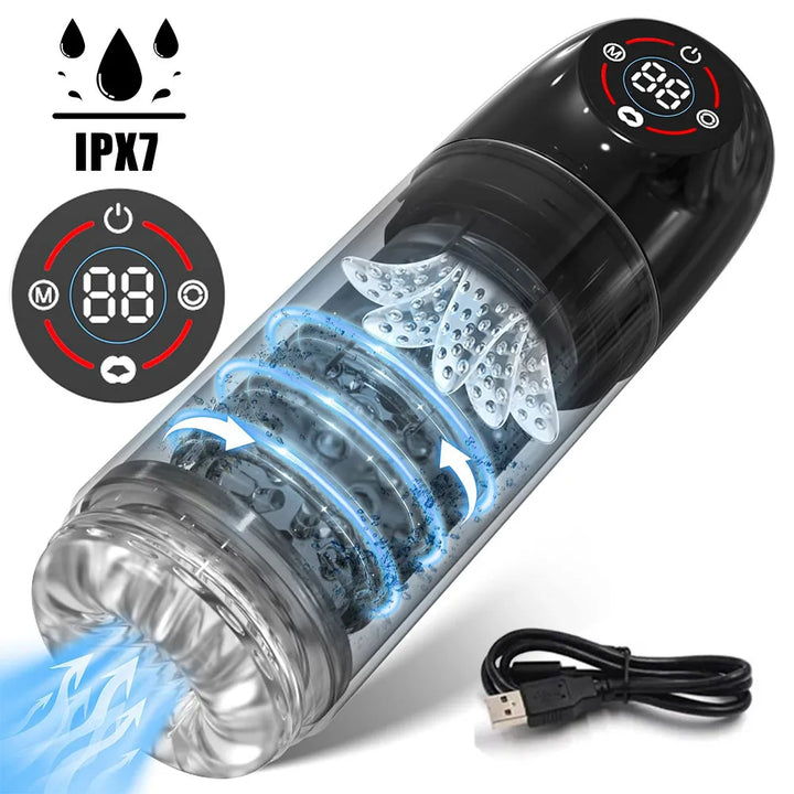 VagVortex Electric Water Male Masturbator