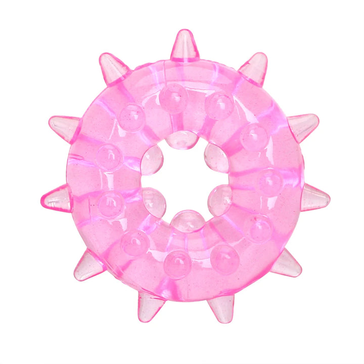 Soft-Spiked Silicone Cock Ring