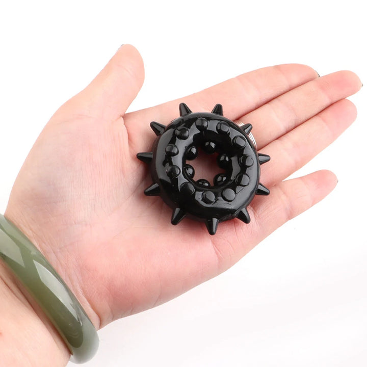 Soft-Spiked Silicone Cock Ring