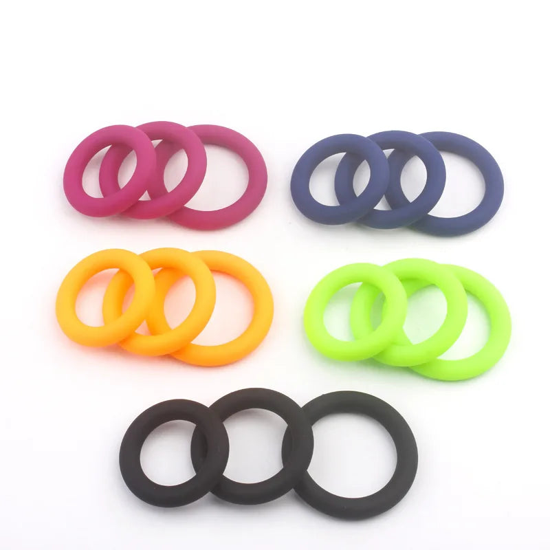 Color-Coded Cock Rings