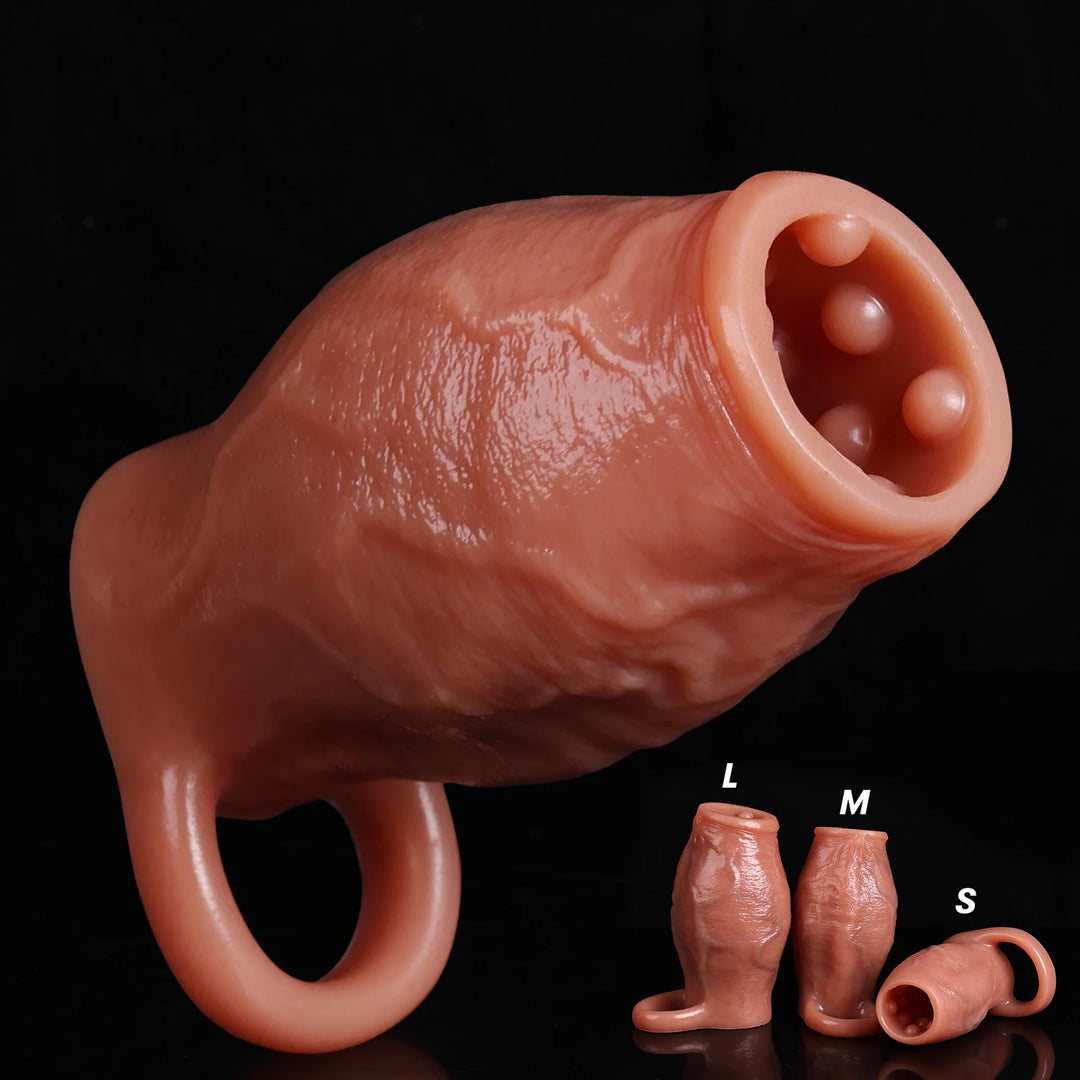 Chode Base Penis Sleeve with Open Tip
