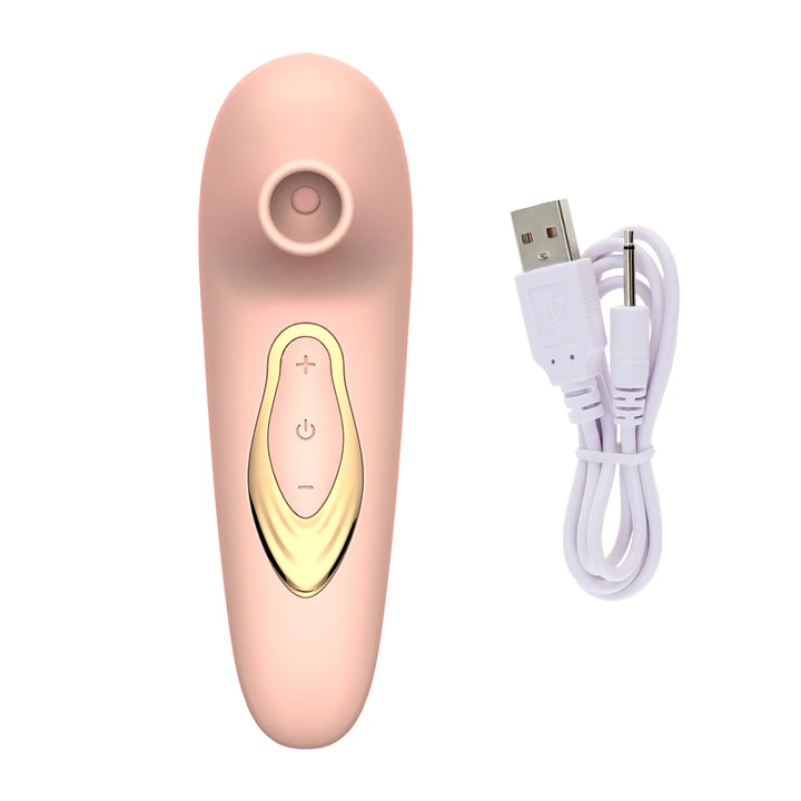 Vibrating & Sucking Handheld Pleasure Controller