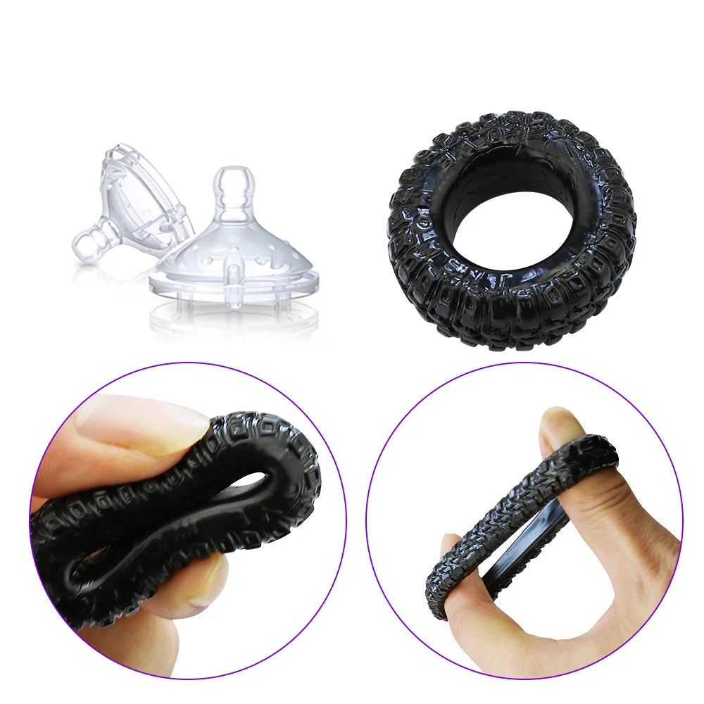 Soft Tire-Style Cock Ring