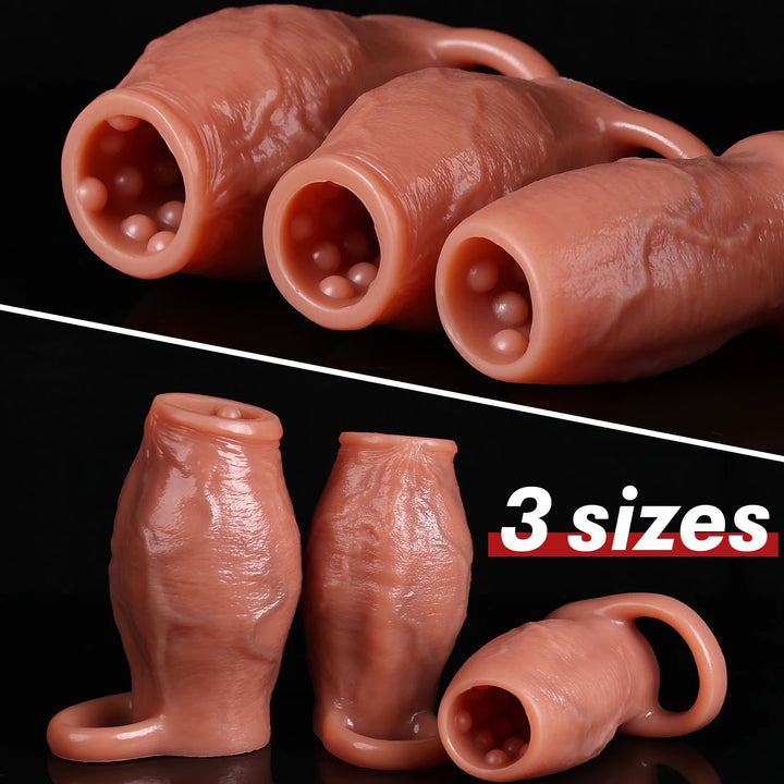 Chode Base Penis Sleeve with Open Tip