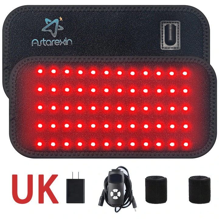 60 LEDs Red Light Therapy Belt with Remote Control