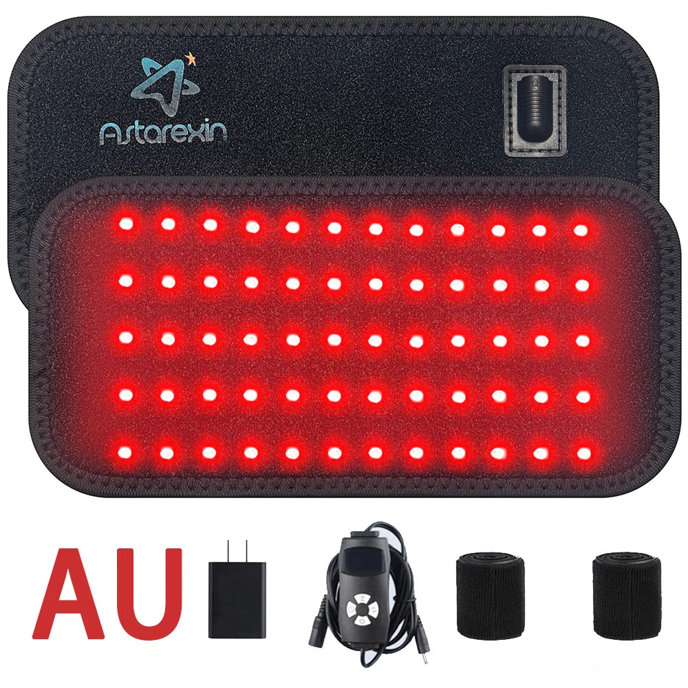 60 LEDs Red Light Therapy Belt with Remote Control