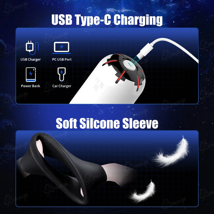 WhiteVortex Electric Water Penis Pump