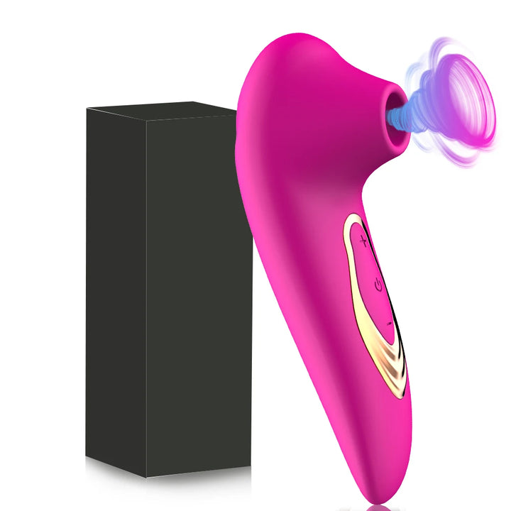 Vibrating & Sucking Handheld Pleasure Controller