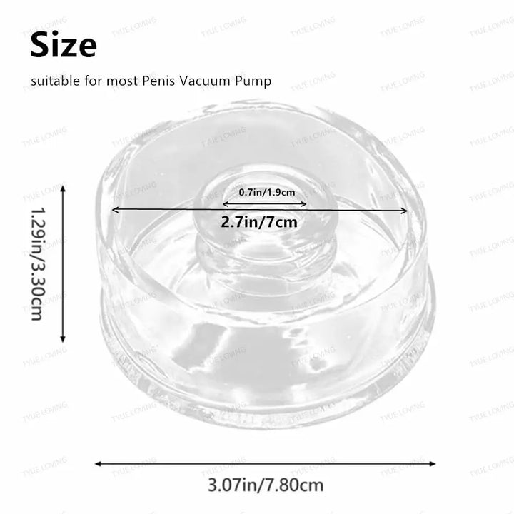 Thick Cushion Penis Pump Sleeve Cover with Comfort Padding