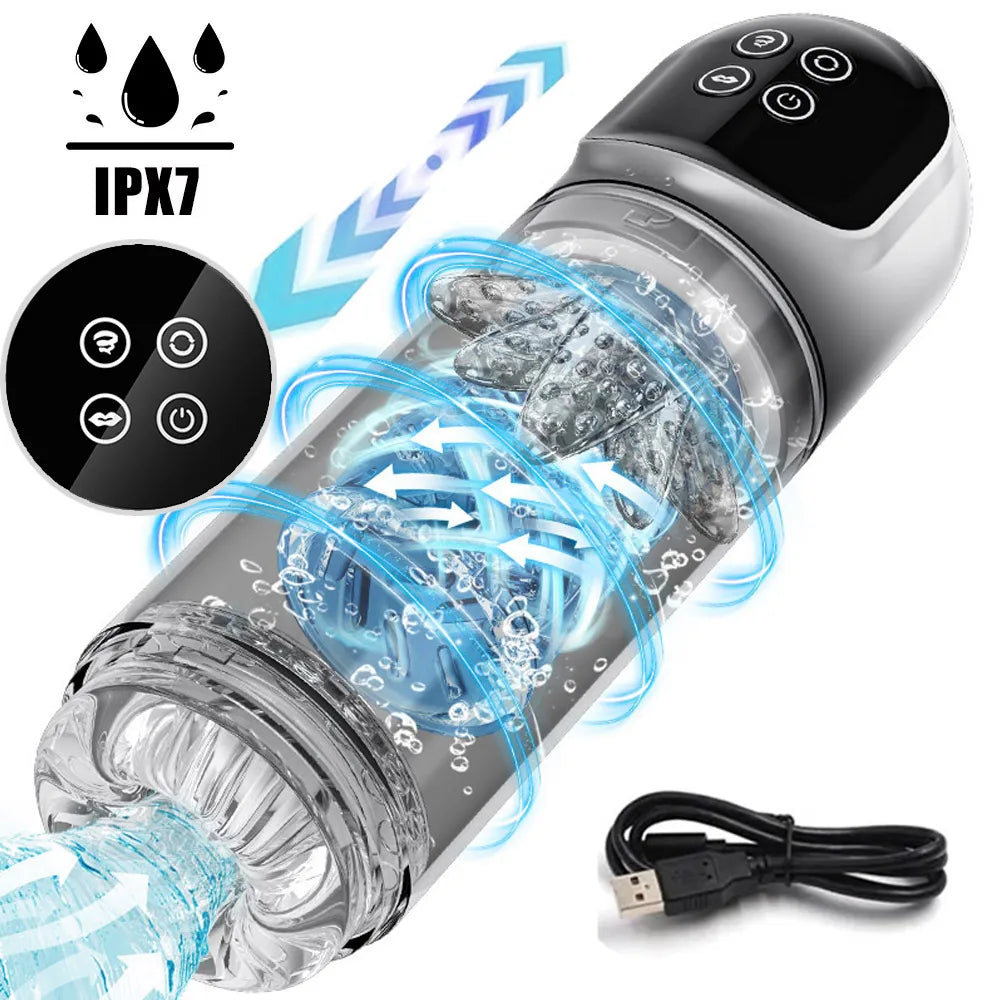 VagVortex Electric Water Male Masturbator
