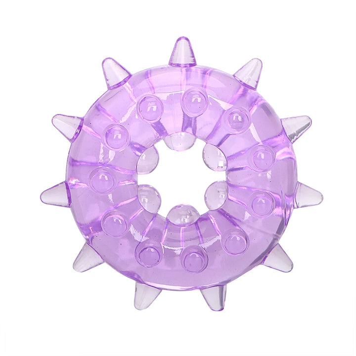 Soft-Spiked Silicone Cock Ring