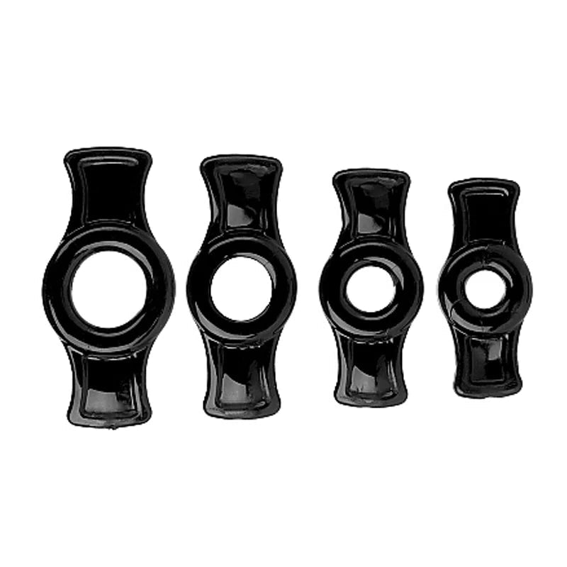 Cock Ring with Pullable Side Tabs