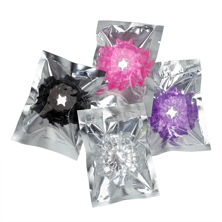 Soft-Spiked Silicone Cock Ring