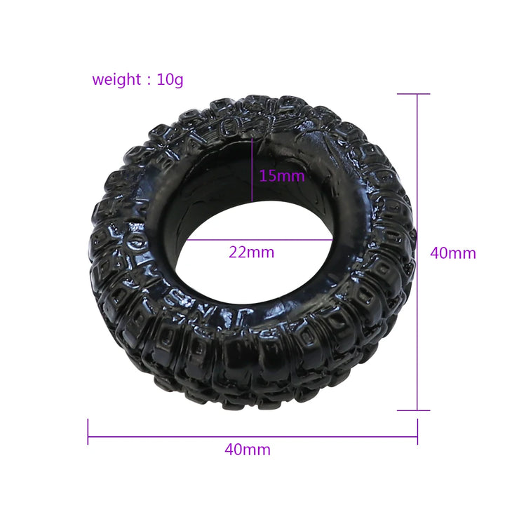 Soft Tire-Style Cock Ring