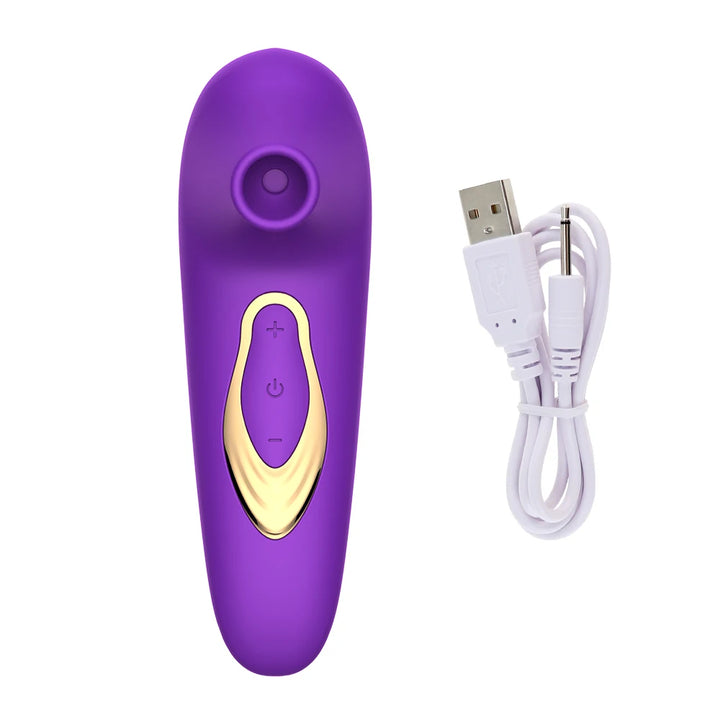 Vibrating & Sucking Handheld Pleasure Controller