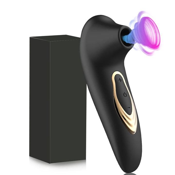 Vibrating & Sucking Handheld Pleasure Controller