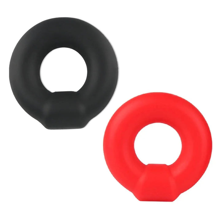 Thick Cock Ring with Anchor Buckle