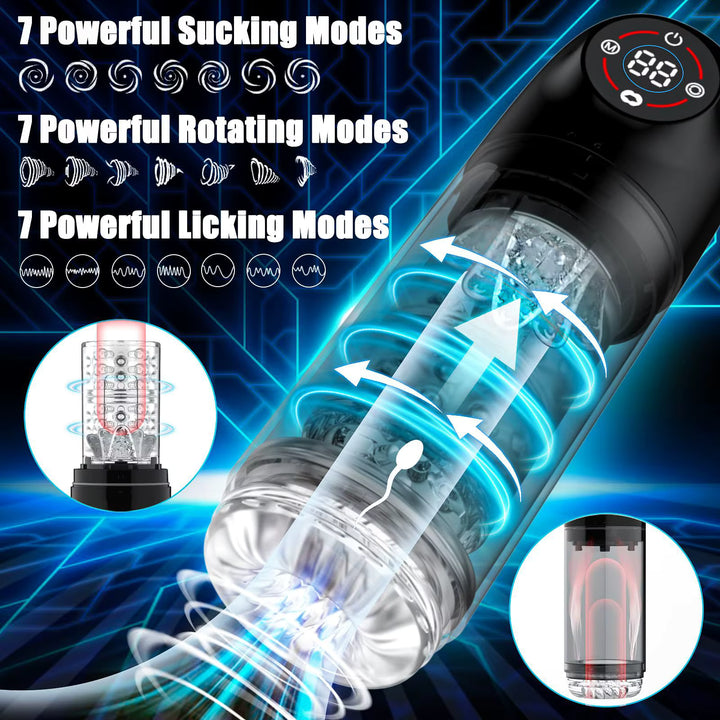 VagVortex Electric Water Male Masturbator