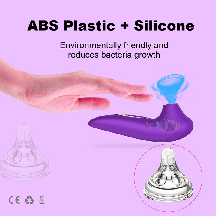 Vibrating & Sucking Handheld Pleasure Controller