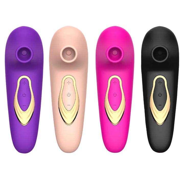 Vibrating & Sucking Handheld Pleasure Controller