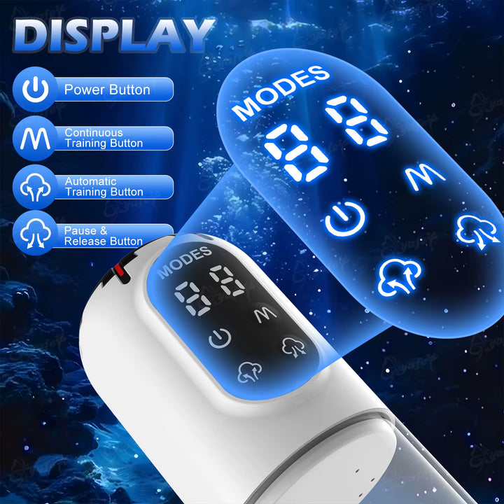 WhiteVortex Electric Water Penis Pump